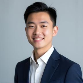 リャム・チェン、主任グラフィックスエンジニアのポートレート。