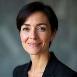 Dr. Anja Schmidtのプロフェッショナルなポートレート