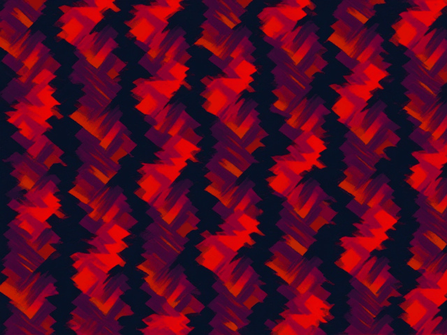 画面全体にテッセレーションする形状を示すアニメーションGIF