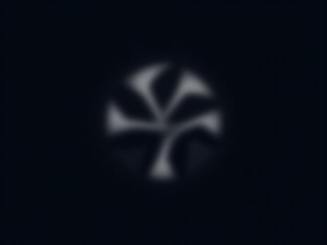 学生による回転対称性を利用してデザインされたロゴマーク