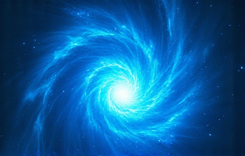 Animated GIF of a stylized 'chakra' energy burst