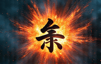 Animated GIF showing dynamic Japanese Kanji character reveals with impact