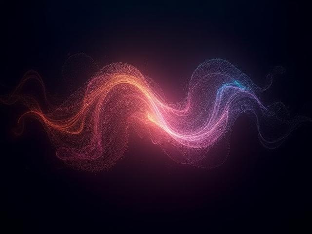 Compute shader accelerated particle system effect with thousands of glowing particles